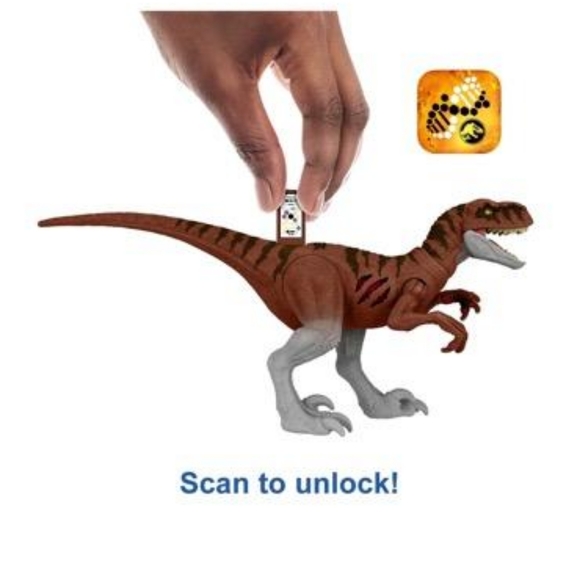 JURASSIC PARK EXTREME DAMAGE ARTOCIRAPTOR DINOSAUR - Picture 4 of 7